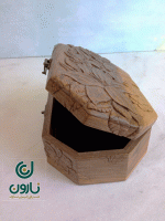 جعبه جواهرات چوبی صادراتی دست ساز گالری نارون